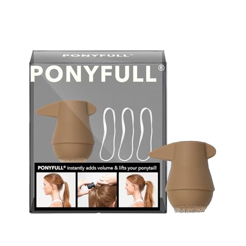 Kitsch PONYFULL Hair Volumizer Tool & Bun Maker - Blonde with 3 Ties