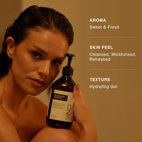 Bergamot Geranium Body Cleanser | Aromatic Body Wash to Hydrate & Balance Skin | Alternative to Regular Soap | Fresh & Sweet Aroma | Vegan, Cruelty & Paraben-Free | 500 ml