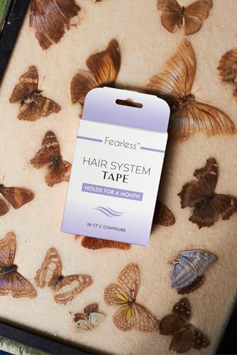 Fearless Tape Hair System Double Sided Tape | 36 Count C Countours (Month)