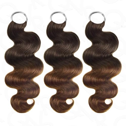 QVR Body Wave Feather Crochet Hair 18" 100% Human Hair