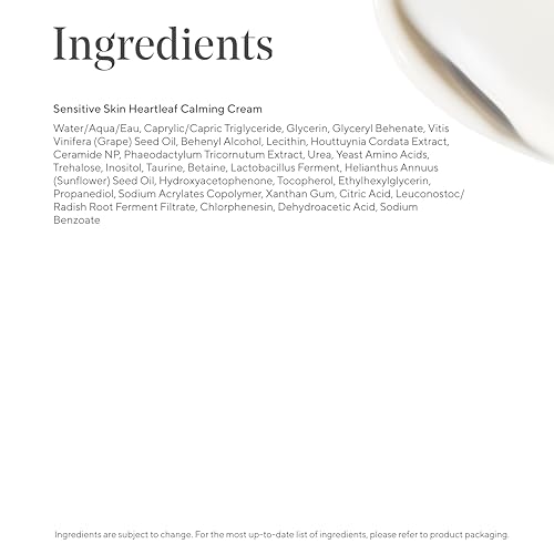 Murad Heartleaf Calming Cream ? Gentle Moisturizer with Heartleaf for Irritated, Sensitive or Eczema-Prone Skin to Stabilize, Soothe, and Soften All Day ? 1.7 Fl Oz