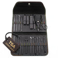 Men's Manicure Kit - TSA Compliant Grooming Set with 16 Tools