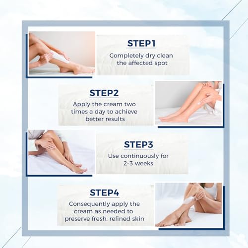 OUKEYA Urea Cream 40 Percent, Urea Foot & Hand Cream for Dry Cracked, 40 per Urea Lotion for Feet Maximum Strength with Urea Cream 42% plus Salicylic Acid 2% Net 350g for Dry Cracked Feet, Heels, Knee