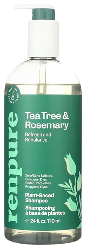 Renpure Plant-Based Tea Tree Rosemary Shampoo 24oz