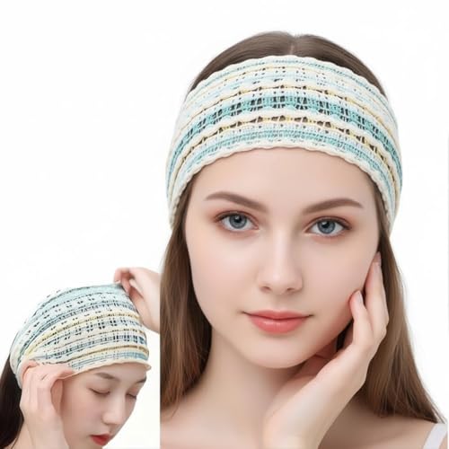 3-Pack Wide Spa Headbands for Women – Non-Slip, Stretchy & Breathable