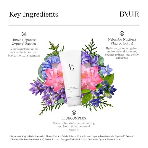 ByUR Hydrating Cleansing Balm - Makeup Remover for Clear Skin (4.2 oz)