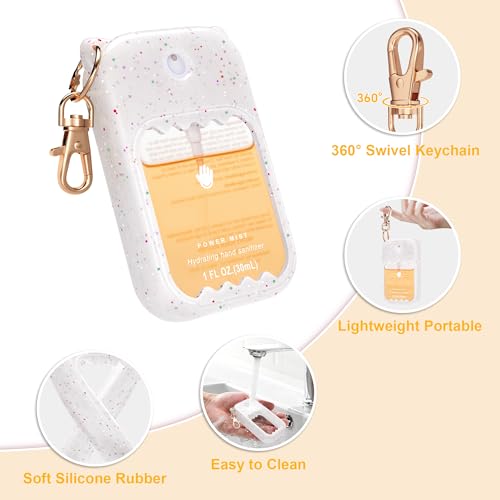 Touchland Hand Sanitizer Spray Case Keychain Holder