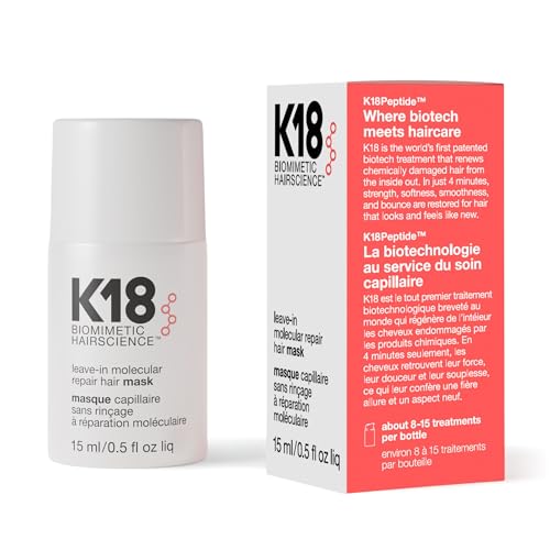 K18 Leave-In Molecular Repair Hair Mask - 4 Minute Treatment