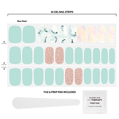 Dashing Diva Get Jaded Gloss Nail Strips