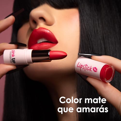 Pink Up Matte Lipstick - Long-Lasting Bold Color, Creamy Texture