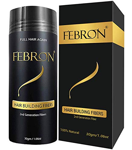 FEBRON Hair Fibers for Thinning Hair - Dark Brown