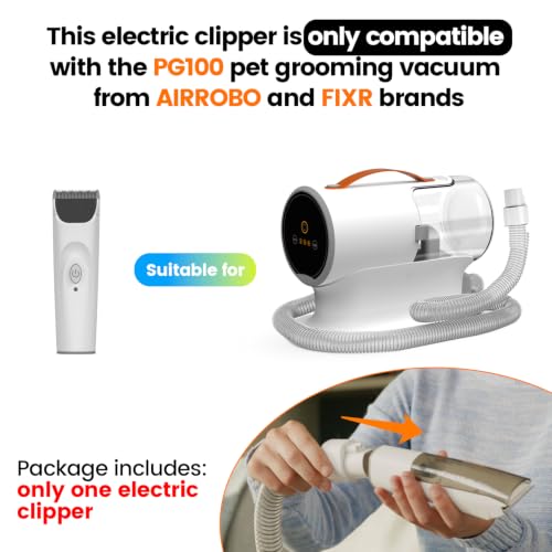 PG100 Electric Clipper for Pet Grooming Vacuum Kit