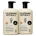 California Naturals Vanilla Bloom Shampoo & Conditioner Set - 2 Pack, 20 Fl Oz Each, Natural, Vegan, Cruelty-Free, Sulfate & Paraben Free