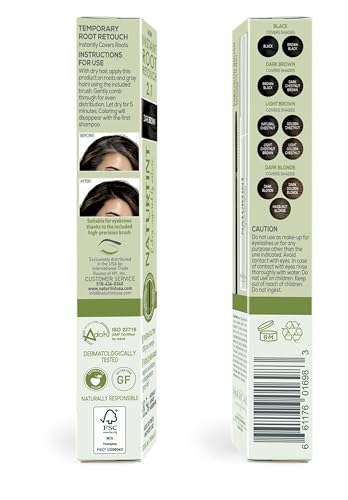Naturtint Instant Root Retouch Dark Brown - Gray Coverage Spray
