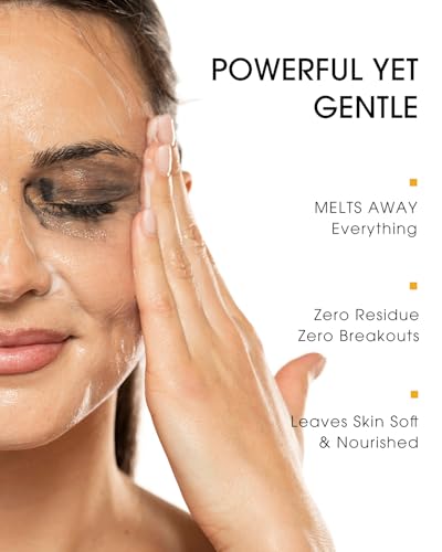 Cleansing Balm Makeup Remover | 8 Ingredients, Waterproof | 2.82 oz