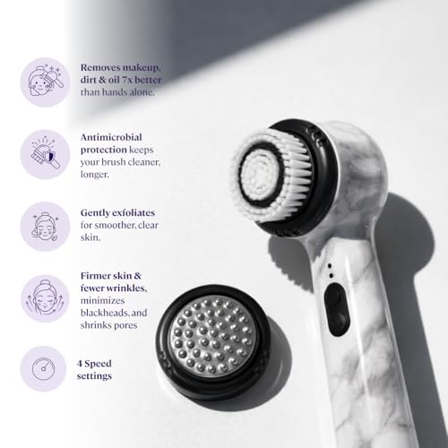 Soniclear Face Brush - Sonic Facial Cleanser, 4 Speeds, Exfoliation