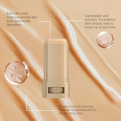 TIMLIFE Foundation Stick Beauty Balm - 2 Pcs Moisturizing Tint