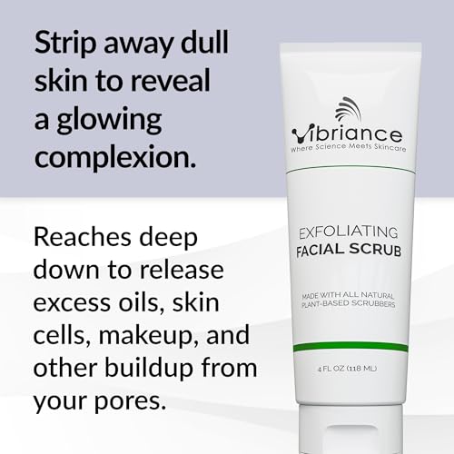 Vibriance Ultra-Gentle Exfoliating Face Scrub 4 fl oz – Sulfate & Paraben Free