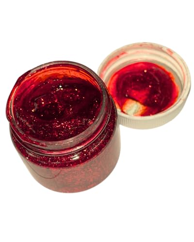 Sparkling Red Glitter Fake Blood Makeup - 1 oz