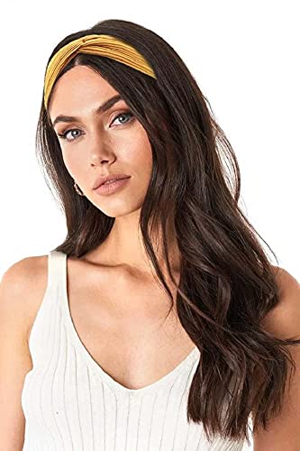 Huachi Twist Knot Headbands for Women - 8 Pack Boho Hair Bands