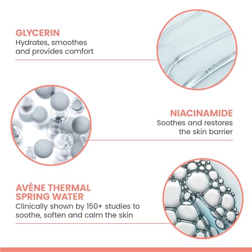 Av?ne Tolerance Daily Foaming Facial Cleanser, For All Skin Types Including Sensitive, Reactive Skin, Glycerin & Niacinamide Daily Use Face Wash, Fragrance-Free, Dermatologist Tested, Non-Comedogenic
