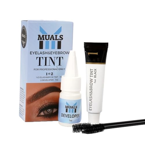MUALS 2-in-1 Eyelash & Eyebrow Tint Kit