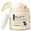 Beef Tallow for Skin ? Organic Whipped Beef Tallow Honey Balm | Tallow & Honey Balm for Face | Softening Skin Moisturizer for Sensitive, and Dry Areas | Natural Beef Tallow Skincare - 4.2oz/120g Jar