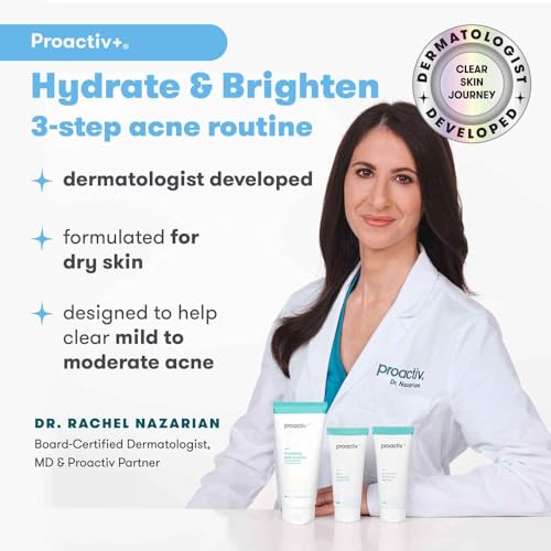Proactiv+ 3-Step Acne Treatment Kit with Salicylic Acid & Benzoyl Peroxide