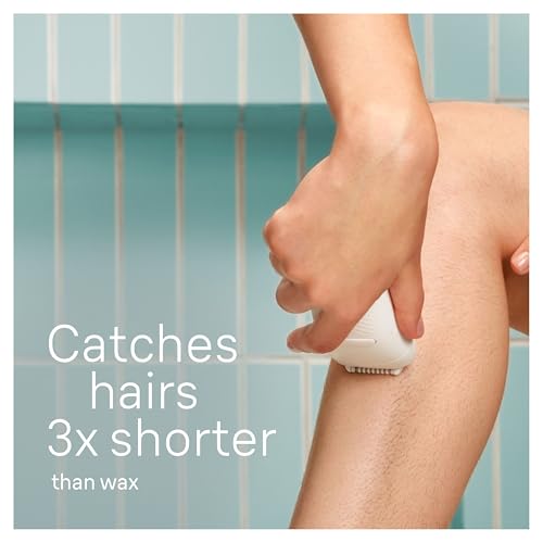 Cordless Epilator for Women, Hair Removal Device with Shaver & Trimmer, Wet & Dry, SE5-041