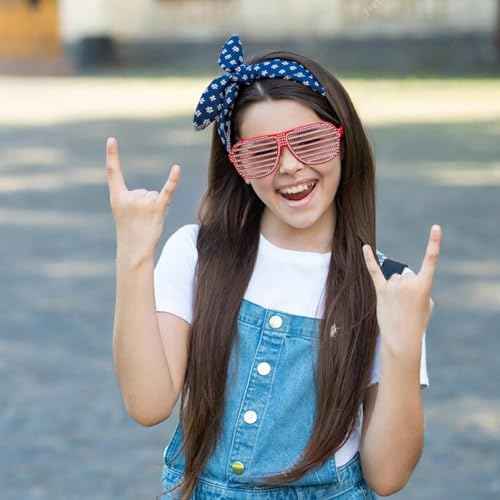 2 Pack Large Cotton Bandana Headband, Head Wrap, Protective Coverage, Hair Neck Scarf for Women 28 x 28 inch