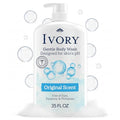 Ivory Body Wash for Sensitive Skin, 35 oz – Gentle, pH-Balanced