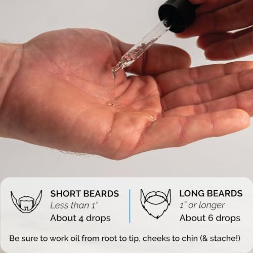 ZEUS Natural Beard Oil, Premium Conditioning Beard Oil to Soften Beard & Mustache ? MADE IN USA (Verbena Lime) 1 oz.