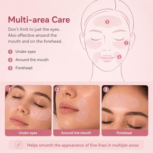 PDRN Under Eye Patches with Peptide & Collagen - 60 Count