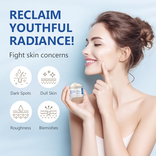 Richie House 8% Arbutin + 5% Tranexamic Acid Cream - 80,000ppm Brightening Treatment with Niacinamide & Glutathione for Dark Spots, Pigmentation & Melasma - 60ml