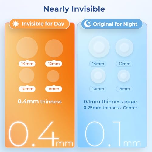 Hydrocolloid Acne Patches 840 Count - Day & Night Pimple Stickers