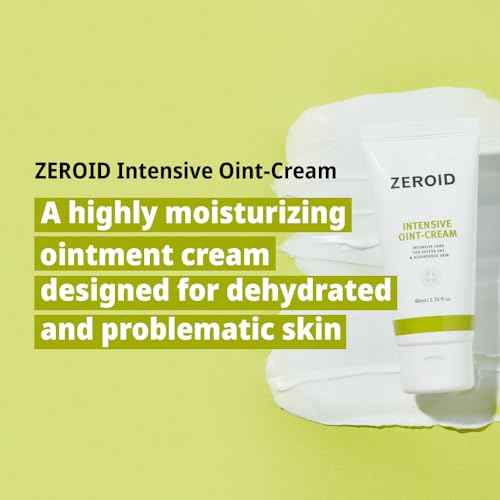 ZEROID | Intensive Oint-Cream | Face Moisturizer for Extremely Dry Skin | Face Cream for Sensitive & Disordered Skin | Intensive Skincare | Face Lotion for Soothing & Moisturizing | 2.7 fl oz (80ml)