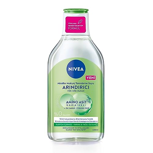 NIVEA MicellAir Micellar Water – Gentle Makeup Remover, 13.53 oz