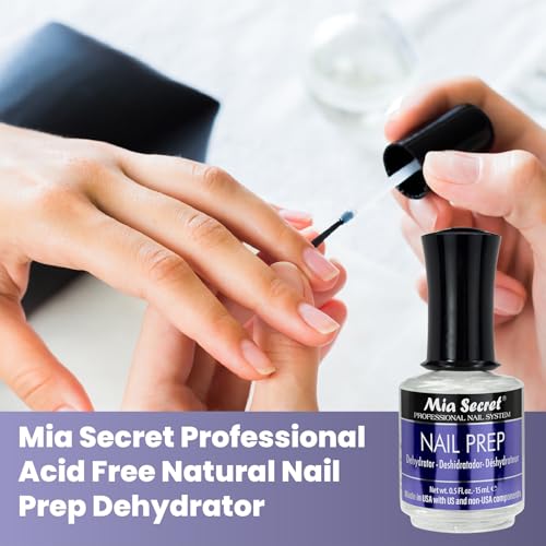 Nail Dehydrator and Primer Kit - Acid Free Base Coat for Acrylic Nails