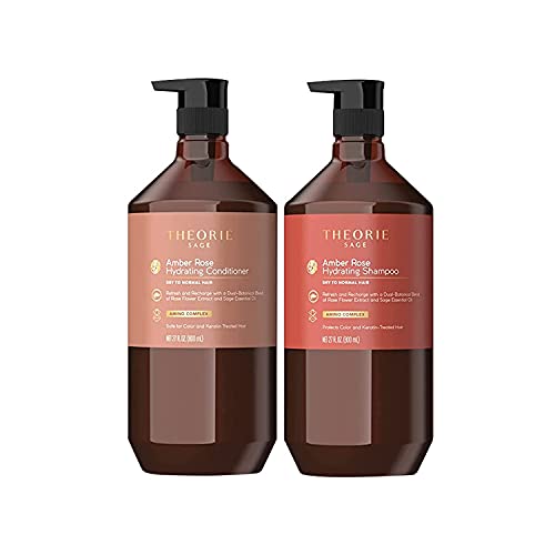 THEORIE Hydrating Shampoo & Conditioner Set - 800ML with Jasmine Fragrance for All Hair Types