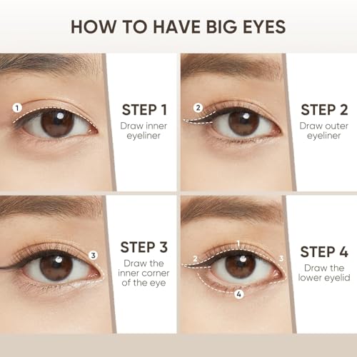 JUDYDOLL Ultrafine Eyeliner Gel Pencil - Precision Inner Eye Liner