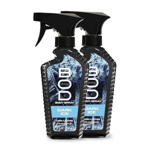 BOD man Dark Ice Fragrance Body Spray 8 fl oz 2-pack