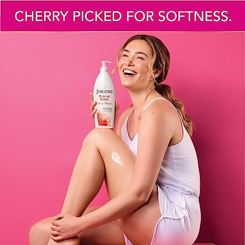 Jergens Original Scent Dry Skin Lotion, Body and Hand Moisturizer for Long Lasting Skin Hydration & Ultra Healing Dry Skin Moisturizer, Body and Hand Lotion for Dry Skin