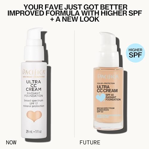 Pacifica Ultra CC Cream SPF 17 Neutral Fair Medium Coverage