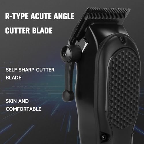NUTCORE Cordless Professional Hair Clippers for Men - Rechargeable Beard Trimmer