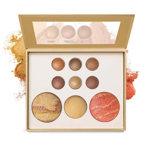 K'APEINE 9-Color Makeup Palette – Eyeshadow, Blush & Bronzer