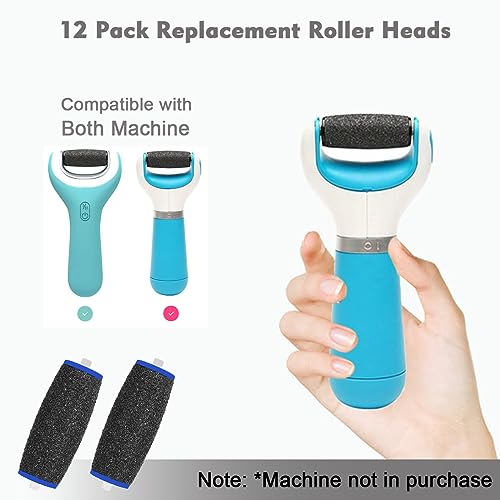 12 Pack Extra Coarse Replacement Rollers for Foot File