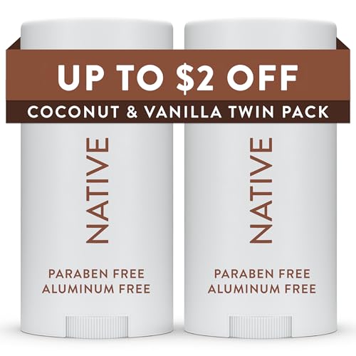 Native Deodorant 72-Hour Odor Control, Aluminum Free 2.3 oz