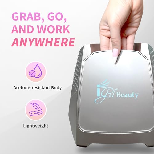 iGel Beauty Hybrid PRO 2.0 48W UV/LED Nail Lamp – Cordless