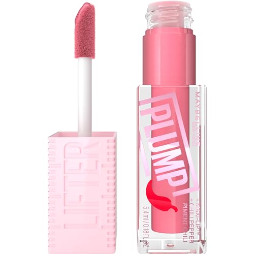 Maybelline Lifter Gloss Plump Plumping Lip Gloss, Blush Blaze