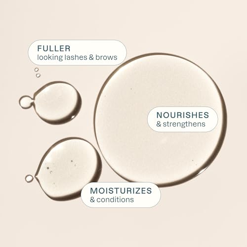 Cliganic Organic Castor Oil for Lashes & Brows – Refillable Wand